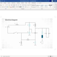 How To Create A Circuit Diagram In Word