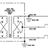 Step Down Transformer 480v To 120v Wiring Diagram